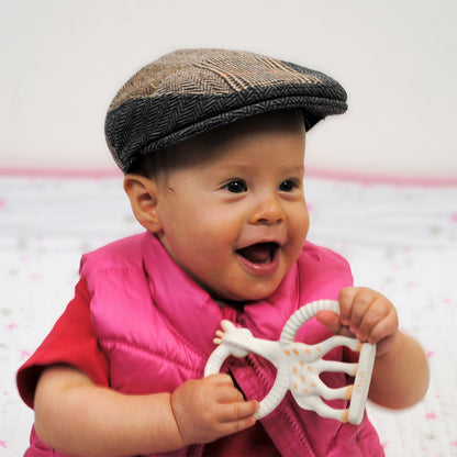 Gorra plana de bebé Patchwork de Jaxon & James - Multi-color