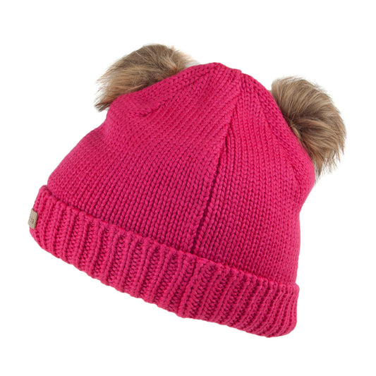 Gorro con pompón niñas Snow Problem Doble de Columbia - Rosa
