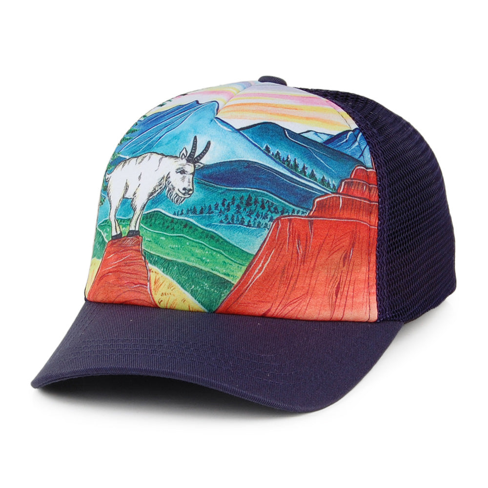 Gorra Trucker niños Artist Series de Sunday Afternoons - Azul Marino y Mezcla de tonalidades