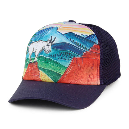 Gorra Trucker niños Artist Series de Sunday Afternoons - Azul Marino y Mezcla de tonalidades