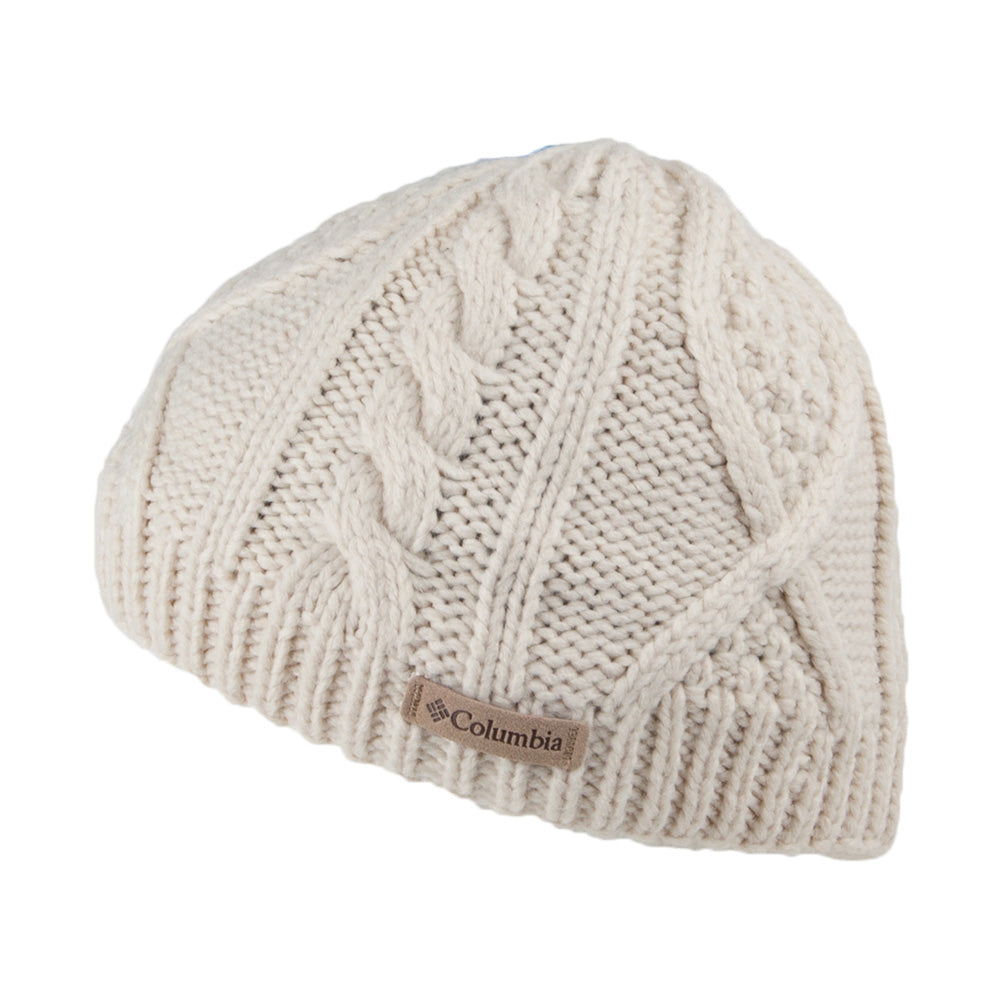 Gorro Beanie niñas Cable Cutie de Columbia - Crema
