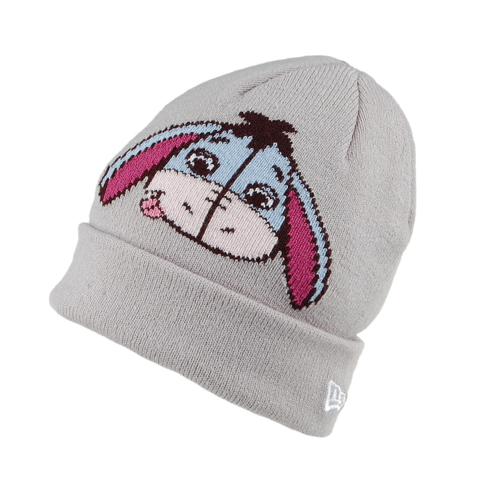Gorro Beanie bebé Disney Vuelta Tejida Ígor de New Era - Gris