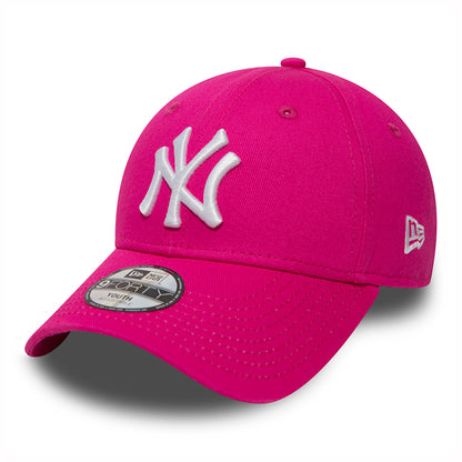 Gorra de béisbol niños 9FORTY MLB League Essential New York Yankees de New Era - Rosa