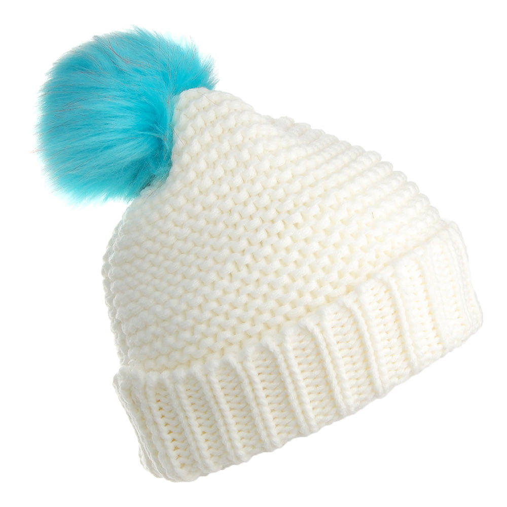 Gorro con pompón niñas Mountain View II de O'Neill - Crema