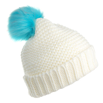 Gorro con pompón niñas Mountain View II de O'Neill - Crema