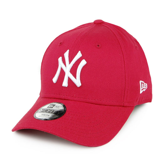 Gorra de béisbol niños 9FORTY MLB League Essential New York Yankees de New Era - Rojo Cardenal
