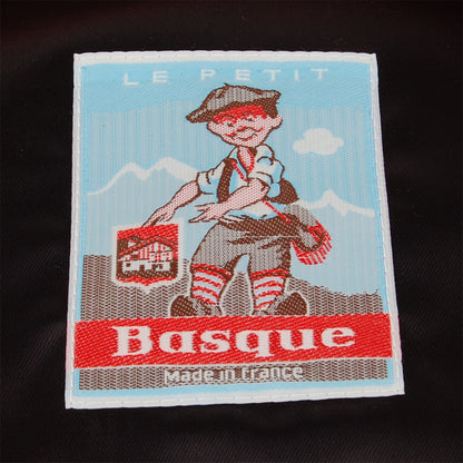 Boina niños Petit Basque de lana merino de Laulhère - Mostaza