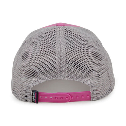 Gorra Trucker niños Sunset de algodón orgánico de Patagonia - Rosa-Gris