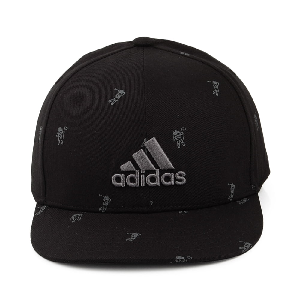 Gorra Snapback niños Branded visera plana de Adidas - Negro