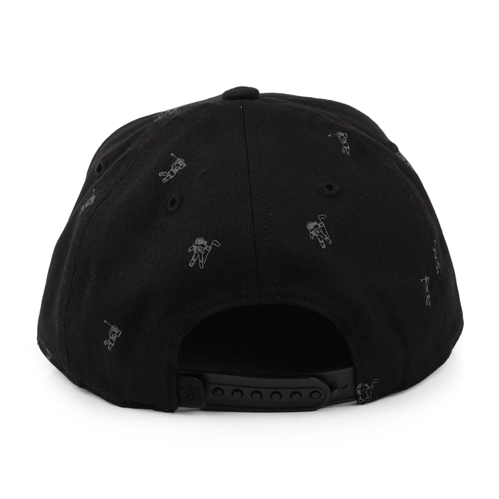 Gorra Snapback niños Branded visera plana de Adidas - Negro