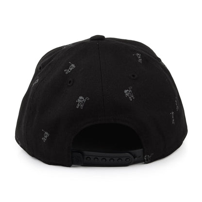 Gorra Snapback niños Branded visera plana de Adidas - Negro