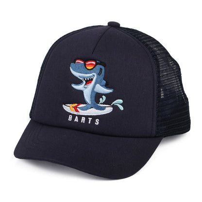 Gorra Trucker niños Shark de Barts - Azul Marino