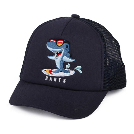 Gorra Trucker niños Shark de Barts - Azul Marino