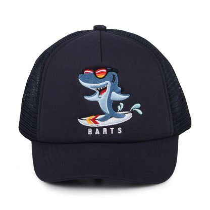 Gorra Trucker niños Shark de Barts - Azul Marino