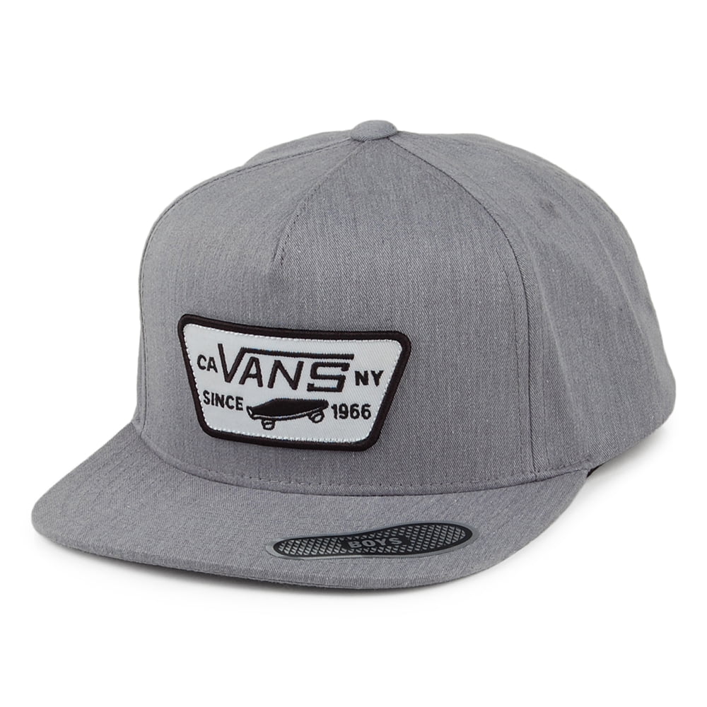 Gorra Snapback niños Full Patch de Vans - Gris Jaspeado