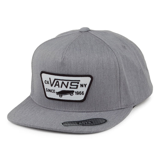 Gorra Snapback niños Full Patch de Vans - Gris Jaspeado