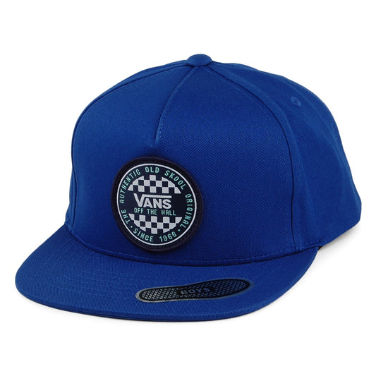 Gorra Snapback niños OG Checkerboard de Vans - Azul