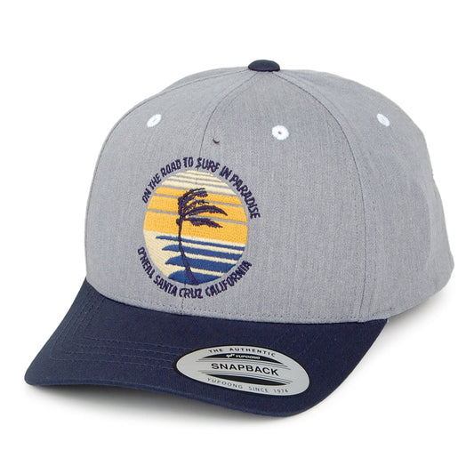 Gorra Snapback Stamped Palm Tree de O'Neill - Gris-Azul