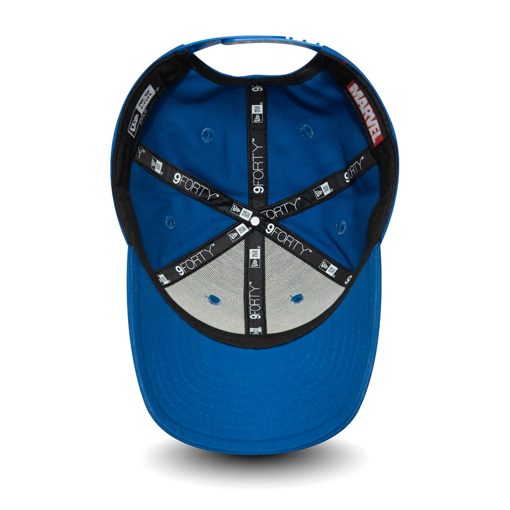 Gorra de béisbol niños 9FORTY Capitán America de New Era - Azul
