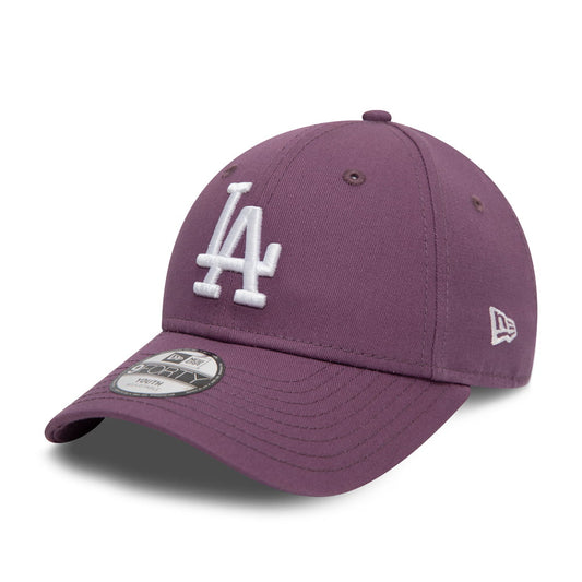 Gorra de béisbol niños 9FORTY MLB League Essential L.A. Dodgers de New Era - Lavanda