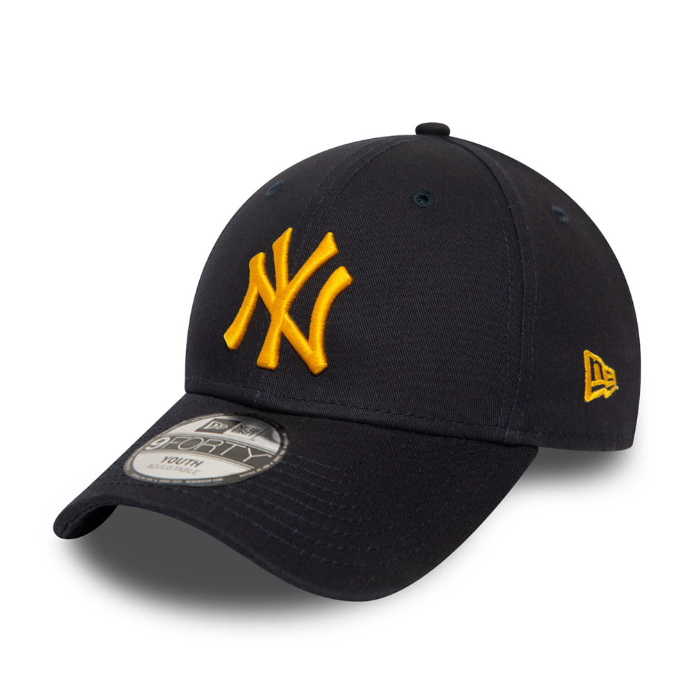 Gorra de béisbol niños 9FORTY MLB League Essential New York Yankees de New Era - Azul Marino-Amarillo