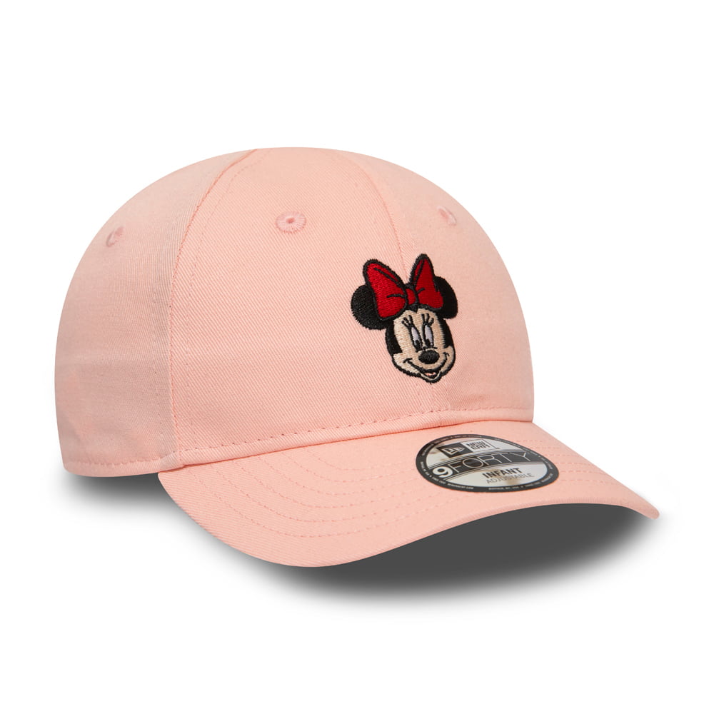 Gorra de béisbol bebé 9FORTY Minnie Mouse de New Era - Rosa