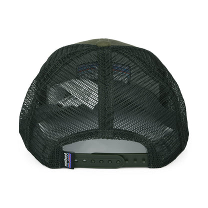 Gorra Trucker niños P-6 Logo de algodón orgánico de Patagonia - Verde