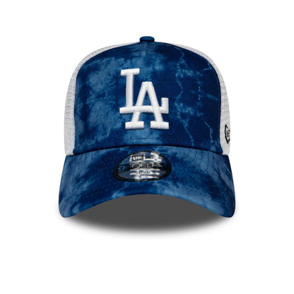 Gorra Trucker niños 9FORTY MLB Tie Dye L.A. Dodgers de New Era - Azul Marino