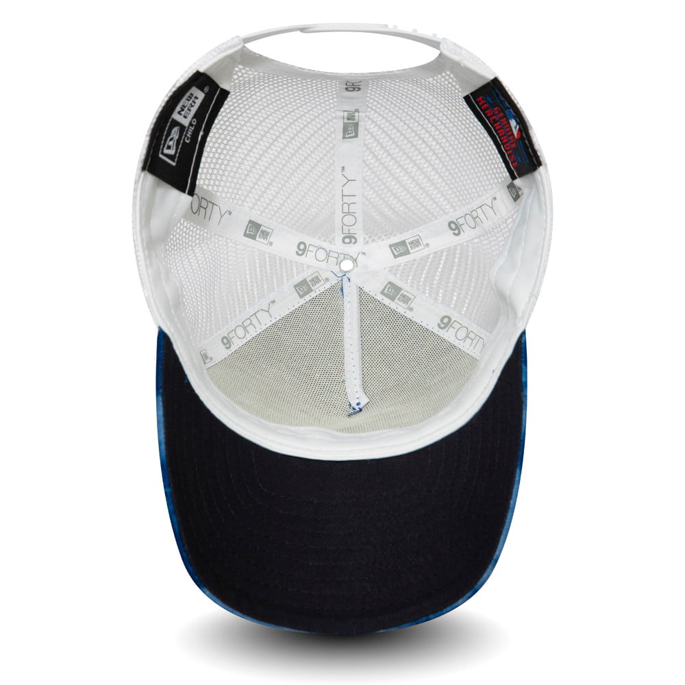 Gorra Trucker niños 9FORTY MLB Tie Dye L.A. Dodgers de New Era - Azul Marino
