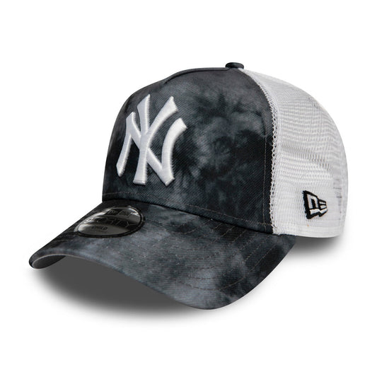Gorra Trucker niños 9FORTY MLB Tie Dye New York Yankees de New Era - Negro