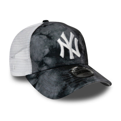 Gorra Trucker niños 9FORTY MLB Tie Dye New York Yankees de New Era - Negro