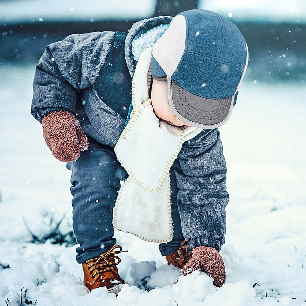 Gorra niños Snowflip con orejeras de Sunday Afternoons - Azul-Turquesa