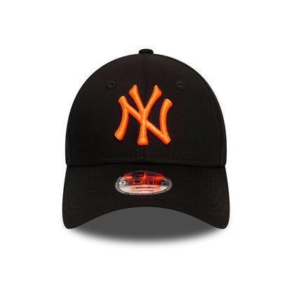 Gorra de béisbol niños 9FORTY MLB New York Yankees de New Era - Negro-Naranja