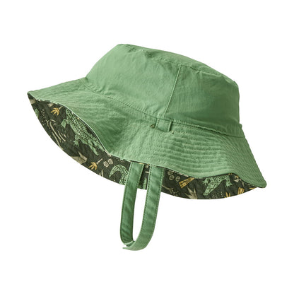 Sombrero de pescador bebé reversible Sol de Patagonia - Verde