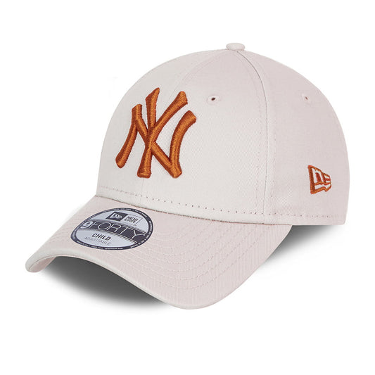 Gorra de béisbol niños 9FORTY MLB League Essential New York Yankees de New Era - Piedra-Caramelo