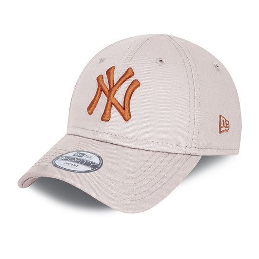 Gorra de béisbol bebé 9FORTY MLB League Essential New York Yankees de New Era - Piedra-Caramelo