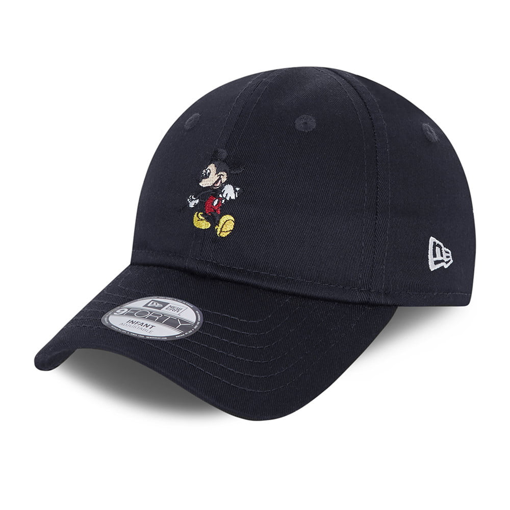 Gorra de béisbol bebé 9FORTY Personaje de Disney Mickey Mouse de New Era - Azul Marino