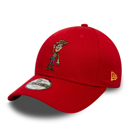 Gorra de béisbol niños 9FORTY Toy Story Woody de New Era - Rojo