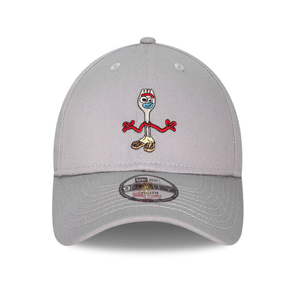 Gorra de béisbol niños 9FORTY Toy Story Forky de New Era - Gris
