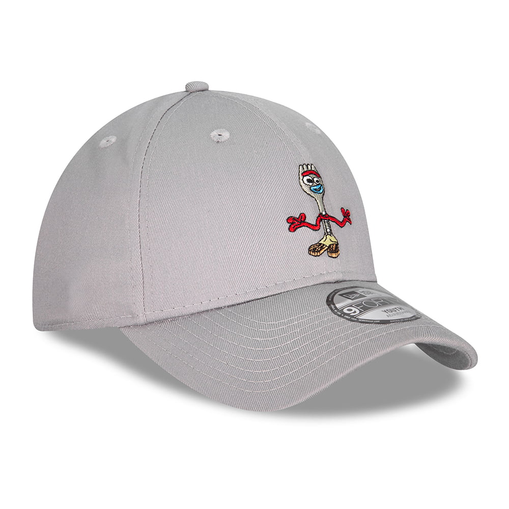 Gorra de béisbol niños 9FORTY Toy Story Forky de New Era - Gris