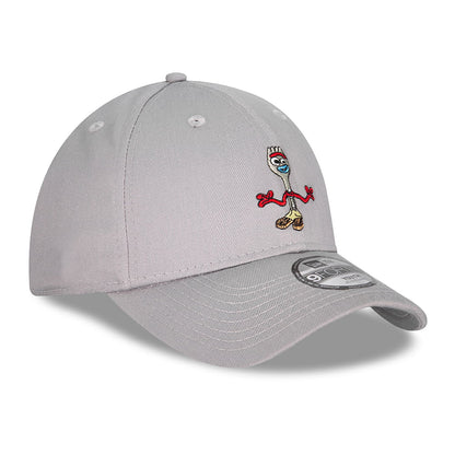 Gorra de béisbol niños 9FORTY Toy Story Forky de New Era - Gris