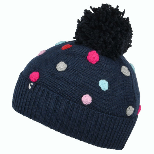 Gorro con pompón niños Bella Pom Pom de Joules - Azul Marino
