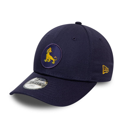 Gorra de béisbol niños 9FORTY Disney Lion King Character Logo Simba de New Era - Azul Marino