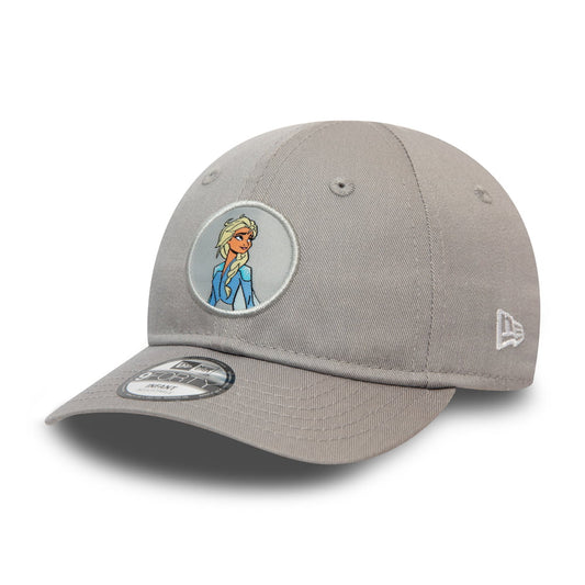 Gorra de béisbol bebé 9FORTY Disney Frozen Character Logo Elsa de New Era - Gris