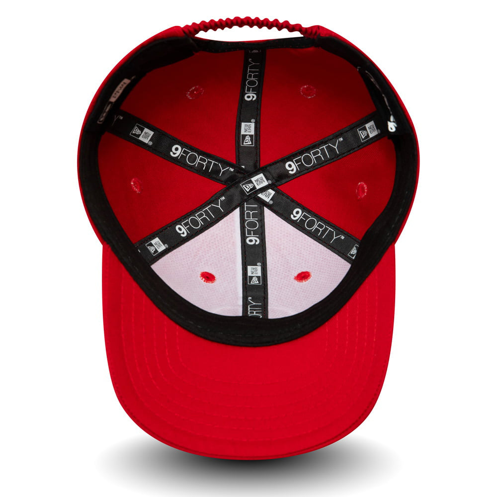 Gorra de béisbol bebé 9FORTY Disney Character Logo - Timon and Pumbaa de New Era - Escarlata