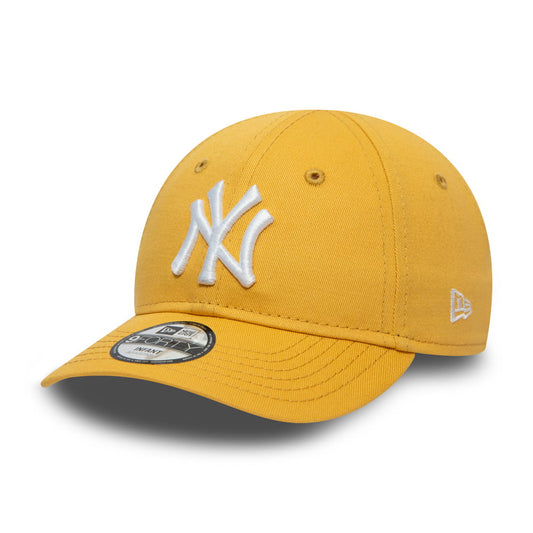 Gorra de béisbol bebé 9FORTY MLB League Essential New York Yankees de New Era - Amarillo-Blanco