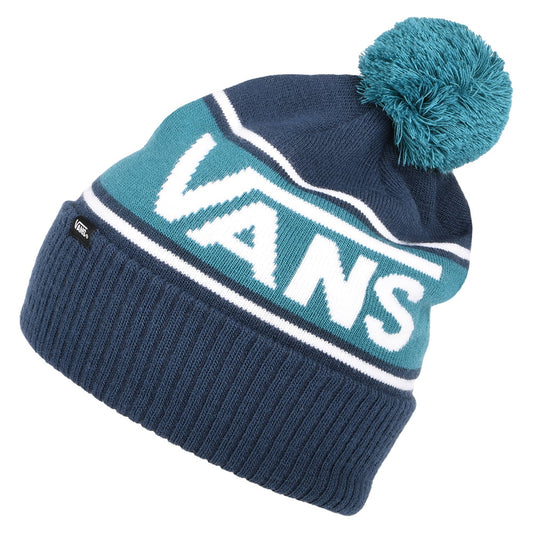 Gorro con pompón niños Drop V de Vans - Azul