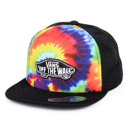 Gorra Trucker niños Classic Patch Spiral Tie Dye de Vans - Multicolor