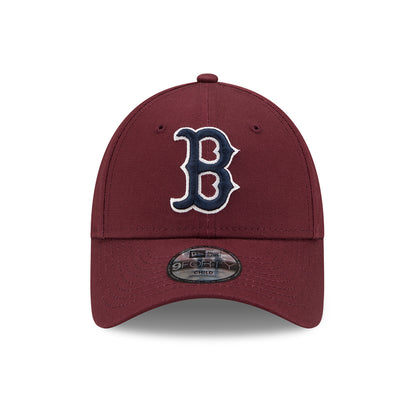 Gorra de béisbol 9FORTY MLB League Essential Boston Red Sox de New Era - Granate-Azul Marino