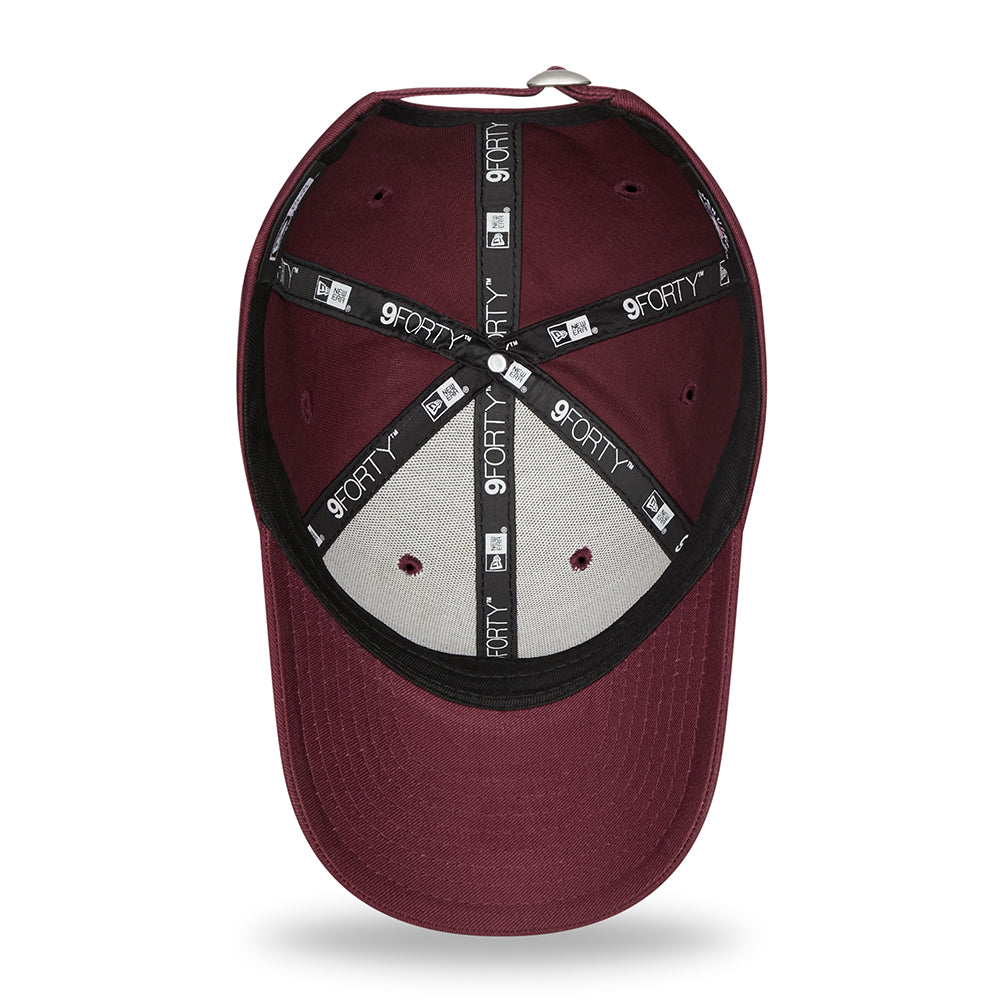 Gorra de béisbol 9FORTY MLB League Essential Boston Red Sox de New Era - Granate-Azul Marino
